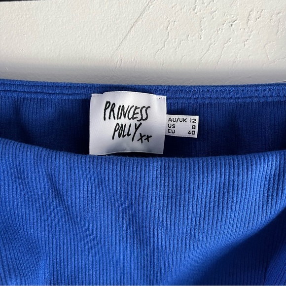 Princess Polly Portia Mini Blue Dress - Picture 7 of 7